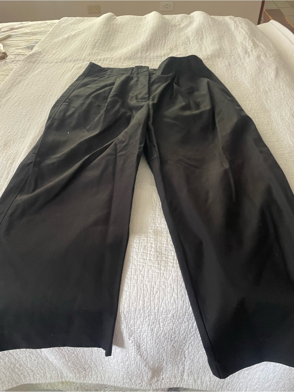 Banana Republic Black Wide Leg Women's Trousers